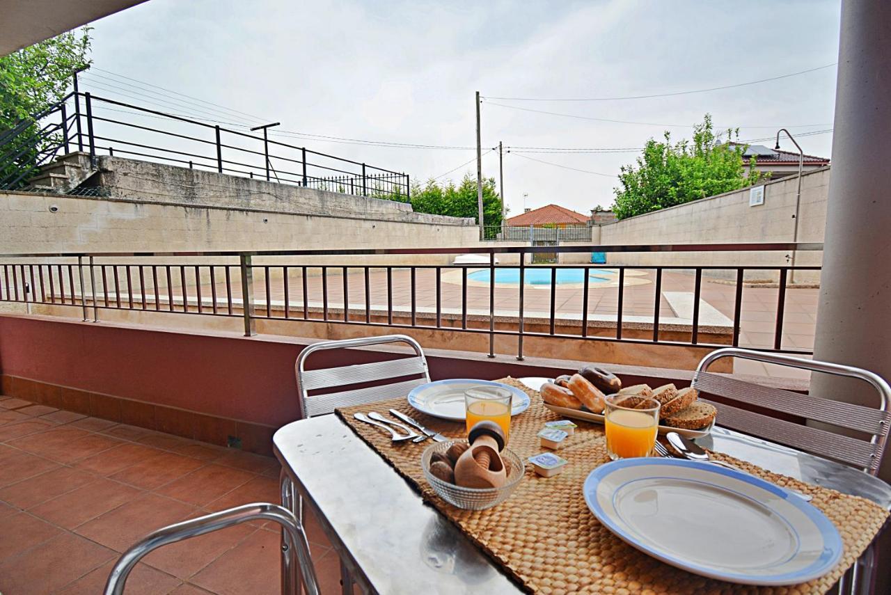 Apartamento con piscina próximo a Sanxenxo Exterior foto