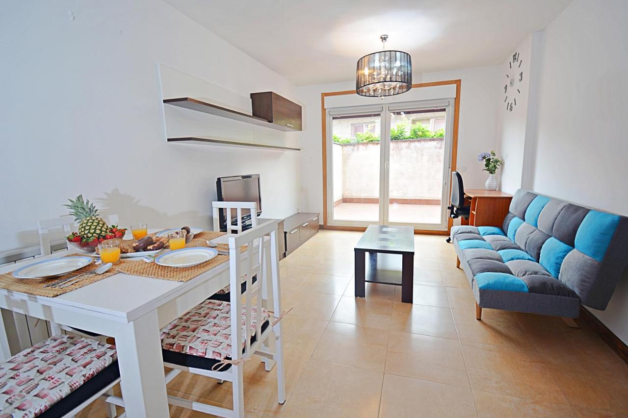 Apartamento con piscina próximo a Sanxenxo Exterior foto