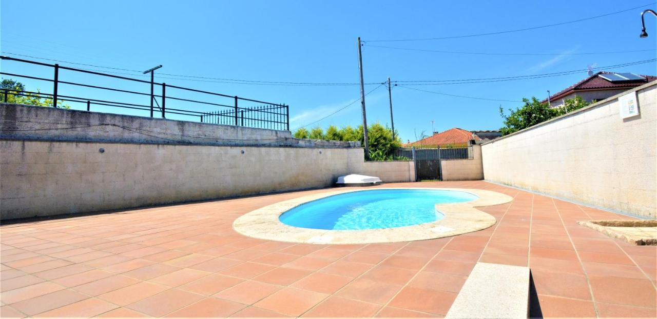 Apartamento con piscina próximo a Sanxenxo Exterior foto